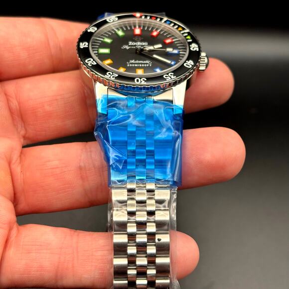 Zodiac x eBay Super Sea Wolf Automatic ZO9311 Limited Edition Diver Style Watch - Picture 15 of 17